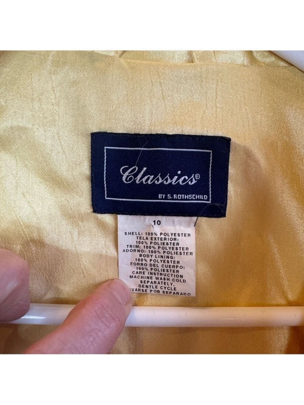 S. ROTHSCHILD Vintage Pleated Front Coat - Picture 11 of 13
